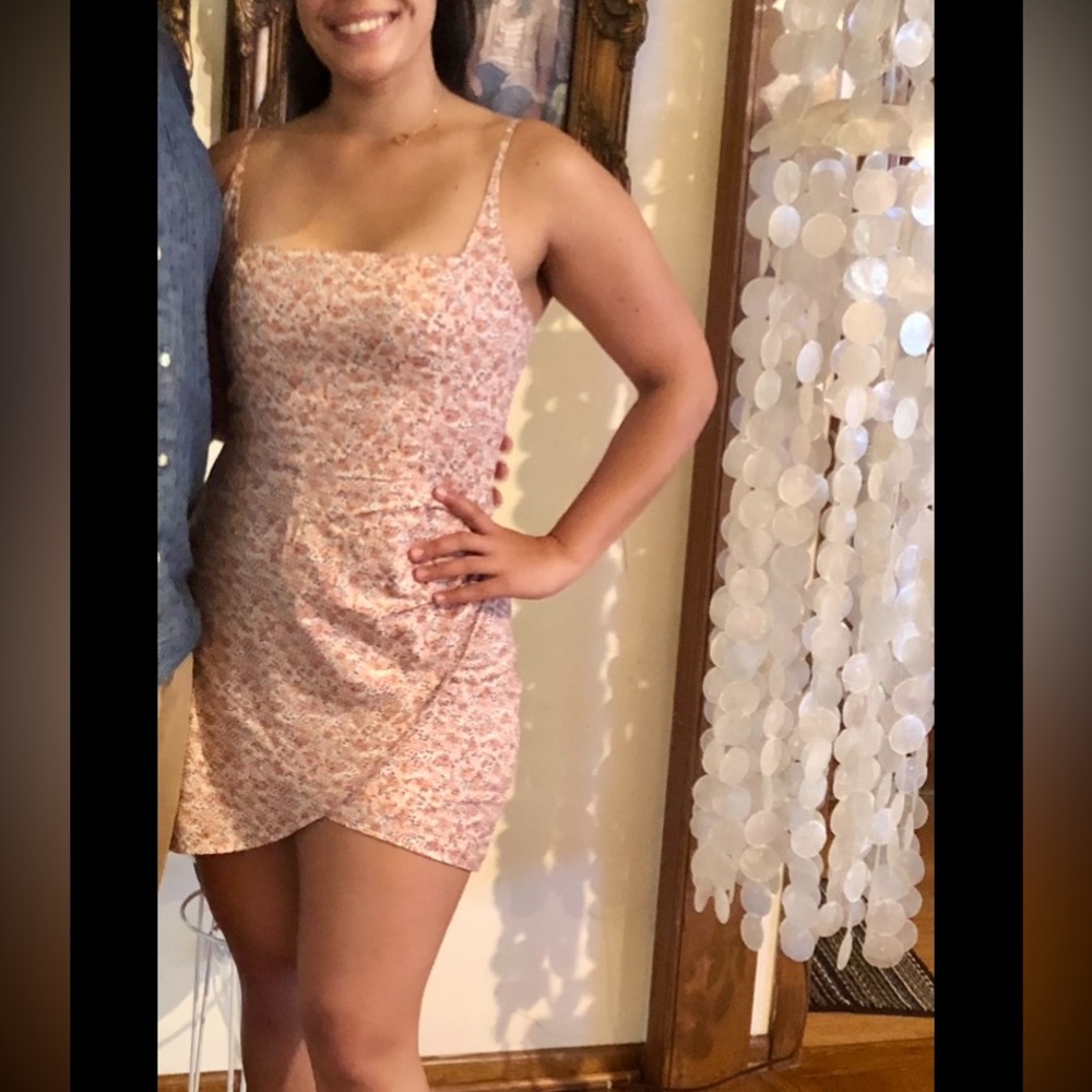 Abercrombie and fitch pink mini dress